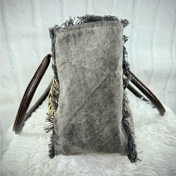 SOLDMyra‎ Bag Artemis Canvas & Hairon Bag S-5204 - Picture 8 of 14